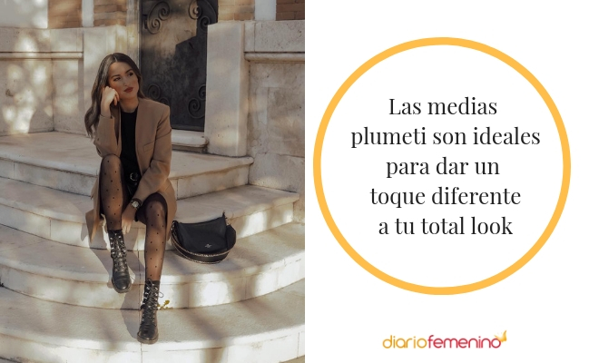 ¿Qué looks puedes llevar con unas medias plumeti?